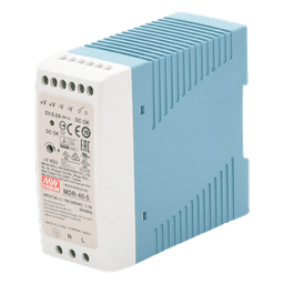 Fuente de poder Industrial Riel Din 5Vcc, 40W