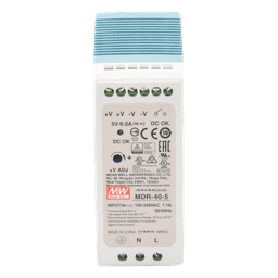 Fuente de poder Industrial Riel Din 5Vcc, 40W