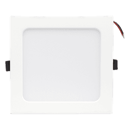Spot Cuadrado Empotrable / 17.5 x 17.5 cm / Luz Fría / 110 V / 15 W / 1200 lúmenes / 25000 hrs / Ángulo de apertura 120° / IP20