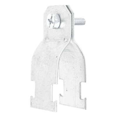 Abrazadera Unicanal para Conduit Pared Gruesa  y PVC de  1/2" (13 mm).