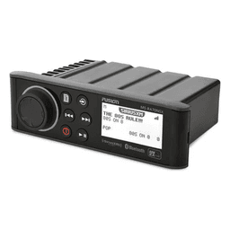 Sistema de Audio Marino / Pantalla LCD Monocroma 2.6" / Multi-Zone 2 Zonas / Potencia Pico 200 W / Bluetooth y ANT / IPX7 / Compatible SiriusXM y DAB+