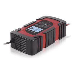 Cargador de Baterías / 12 o 24 Vcc / hasta 40 Ah / 4, 6 o 8 A / Display LCD
