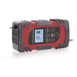 Cargador de Baterías / 12 o 24 Vcc / hasta 40 Ah / 4, 6 o 8 A / Display LCD
