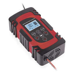 Cargador de Baterías / 12 o 24 Vcc / hasta 40 Ah / 4, 6 o 8 A / Display LCD