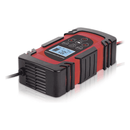 Cargador de Baterías / 12 o 24 Vcc / hasta 40 Ah / 4, 6 o 8 A / Display LCD