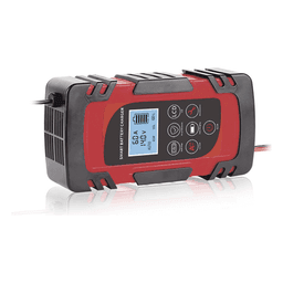 Cargador de Baterías / 12 o 24 Vcc / hasta 40 Ah / 4, 6 o 8 A / Display LCD