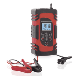 Cargador de Baterías / 12 o 24 Vcc / hasta 40 Ah / 4, 6 o 8 A / Display LCD