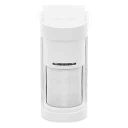 Detector de Movimiento / 180° de Detección / Panorámico / Cableado, alimentado a baterías / 100% Exterior / Compatible con cualquier panel de alarma/ Serie SHIELD