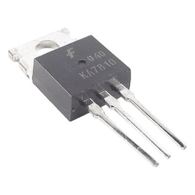 Regulador de Voltaje Lineal / Salida 10 V / 1 A / Encapsulado TO-220 / Protección Térmica y Cortocircuito