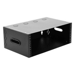 Gabinete de Pared para Redes / 4U / Profundidad 250 mm (9.8 in) / Acero Galvanizado Calibre 20 / Montaje Compacto