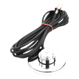 Montaje Magnético para Antenas de 3/4"(NMO), 3.5 m de Cable RG58U y Conector UHF (PL259) Macho.