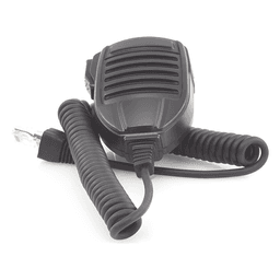 Micrófono PTT para Radio Móvil / Conector 8 Pines / IP54 / Cable Reforzado Kevlar / Resistencia 40 kg