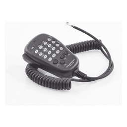 Micrófono para Radio Móvil / Conector RJ-45 de 6 Pines / Teclado Retroiluminado / IP54 / Cable Kevlar 40 kg