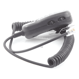 Micrófono para Radio Móvil / Conector RJ-45 de 6 Pines / Teclado Retroiluminado / IP54 / Cable Kevlar 40 kg