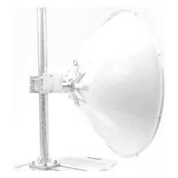 Antena Parabólica MIMO / 33.0 ± 1 dBi / 5.9-7.125 GHz / Doble Polarización V/H / Radomo Incluido / 210 km/h (130.5 mph)