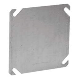 Tapa Cuadrada Ciega de 4".