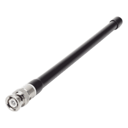 Antena Helicoidal / 1/4 Onda / Sintonizable 130-180 MHz / Conector BNC Macho / Uso Portátil