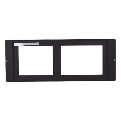 Placa de Vestidura / Chasis CA-1 / DVC-EM / DVC-KD / CMIC-1 / Gabinete CAB-4 / Metal Negro
