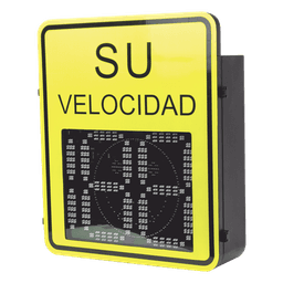 Radar Medidor de Velocidad de 3 Dígitos / Doble salida de Relevador / Tarjeta Micro SD / Puerto de red TCP IP / Detección de Exceso de Velocidad / Integración  con Cámara.