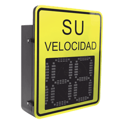 Radar Medidor de Velocidad de 3 Dígitos / Doble salida de Relevador / Tarjeta Micro SD / Puerto de red TCP IP / Detección de Exceso de Velocidad / Integración  con Cámara.