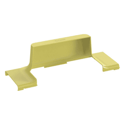 Tapa de Bajada Vertical / Compatibilidad Canaleta 4x4 a 24x4 / Radio de Curvatura 50.8 mm / Color Amarillo