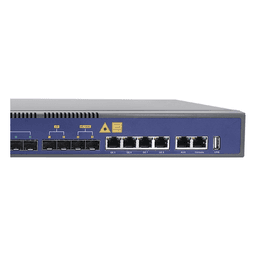 OLT GPON / 8 Puertos PON / 4 GE + 2 SFP + 2 SFP+ Uplink / 1,024 ONUs / 20 km / 1.45 ft Rack