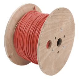 Cable de Alarma Blindado / 2x14 AWG / Riser FPLR / 152 m (500 ft) / Impedancia 33Ω / Rojo