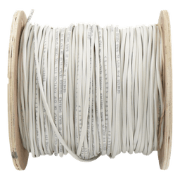 Cable para Alarma / 2x16 AWG / Blindado / Plenum / 152 m (498.7 ft) / ETL / Blanco