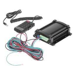 Sirena Vehicular de 100W de Potencia Con Controlador Unimando, Micrófono, Control de Tonos y Patrones de destello de Barras de Luces Serie X67 / X75