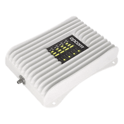 Amplificador de Señal Celular para Vehículo / Cuatribanda 850/1900/1700/2100/2500/2600 MHz / Ganancia 50 dB / Multioperador y Multidispositivo / 12 VCC