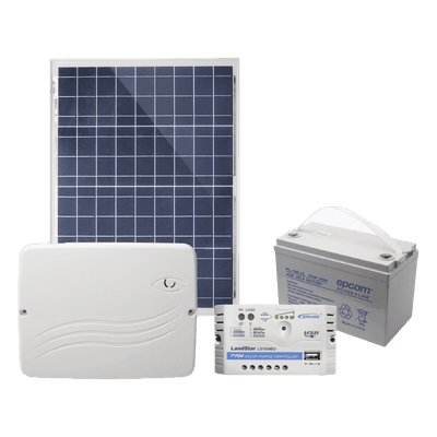KIT Alarma Cloud Híbrido Alimentado por Celda Solar / Programación 100% vía WEB