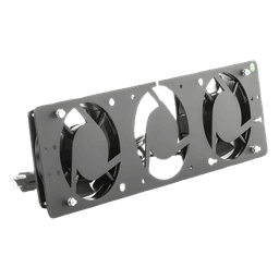 Kit de Ventiladores para Gabinete / 110 Vca / 12 x 12 cm / 76 CFM Total / Clavija Polarizada