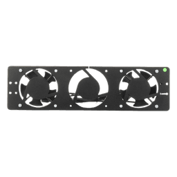 Kit de Ventiladores para Gabinete / 110 Vca / 12 x 12 cm / 76 CFM Total / Clavija Polarizada
