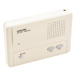 Intercomunicador Manos Libres / 1 Extensión / Alcance 200 m (656.2 ft) / Cable 2 Hilos / Montaje en Pared
