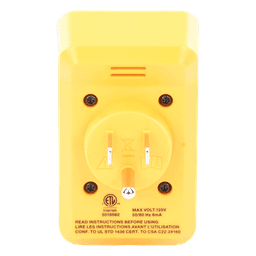 Probador de Tomacorriente Eléctrico Estándar o GFCI con Señal Acústica, Con LEDs de Alto Brillo y Gráfico Incluido Para Verificar Rápida y Fácilmente el Cableado 