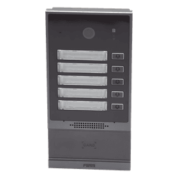 Videoportero IP / 2 Megapixel / 5 Botones de Marcación Rápida / IP66 - IK07 / PoE / Control de Acceso RFID / Anti-Vandálico