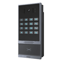 Videoportero SIP / 2 Megapixel / IP66 e IK07 / Teclado Iluminado / 10,000 Tarjetas RFID / PoE / 2 Relevadores