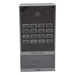 Videoportero SIP / 2 Megapixel / IP66 e IK07 / Teclado Iluminado / 10,000 Tarjetas RFID / PoE / 2 Relevadores