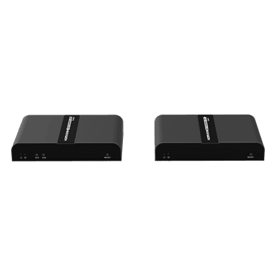 Extensor KVM HDMI / 4K @ 30 Hz / 100 m (328 ft) / Cat 6/6A/7 / Cero Latencia / Salida Loop / Control Multi-KVM vía Switch Gigabit / Hasta 253 Receptores