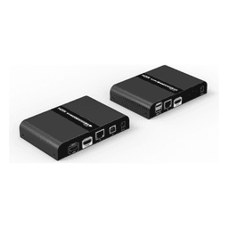 Extensor KVM HDMI / 4K @ 30 Hz / 100 m (328 ft) / Cat 6/6A/7 / Cero Latencia / Salida Loop / Control Multi-KVM vía Switch Gigabit / Hasta 253 Receptores