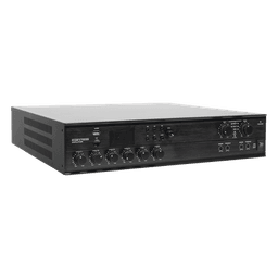 Amplificador Mezclador Matricial / 2 zonas / 240W por canal / 6 entradas / Bluetooth USB SD FM / 4 entradas mic con phantom / 100V y 4-16Ω / 787 pies de cobertura