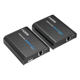 Extensor KVM HDMI / 1080p @ 60 Hz / 120 m (393.7 ft) / 1 a 253 Receptores / Red Gigabit / USB HID / Audio PCM