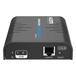 Receptor KVM IP / 1080P @ 60 Hz / Extensión HDMI 120 m (393.7 ft) / Red Gigabit / 253 Receptores / USB Remoto / STP-UTP CAT6-CAT6A