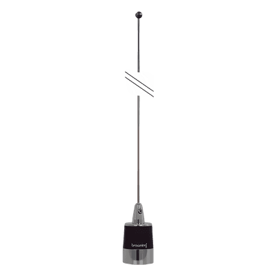Kit de Antena VHF / 144-174 MHz / 3 dBi / 200 W / 124 cm / 5 m (16.4 ft) RG58 / Montaje NMO