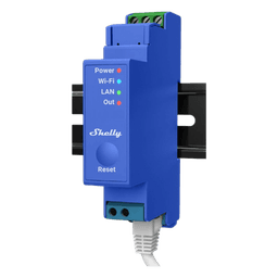 Relevador Inteligente / 1 Canal / Contacto Seco / Wi-Fi, Bluetooth y Ethernet / 16 A / Riel DIN / -20°C a +40°C