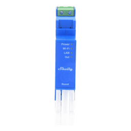 Relevador Inteligente / 1 Canal / Contacto Seco / Wi-Fi, Bluetooth y Ethernet / 16 A / Riel DIN / -20°C a +40°C