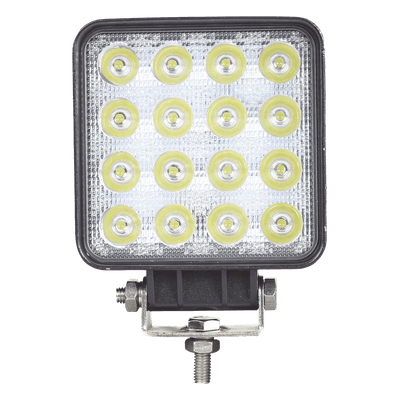 Luz de trabajo de 16 LED, 4000 Lumenes, 48 Watts, 10-30 Vcc, IP67