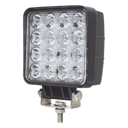 Luz de trabajo de 16 LED, 4000 Lumenes, 48 Watts, 10-30 Vcc, IP67