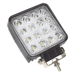 Luz de trabajo de 16 LED, 4000 Lumenes, 48 Watts, 10-30 Vcc, IP67