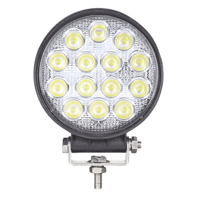 Luz de Trabajo de 14 LED, 42 Watts, 3500 Lúmenes, IP67, 10-30 Vcc
